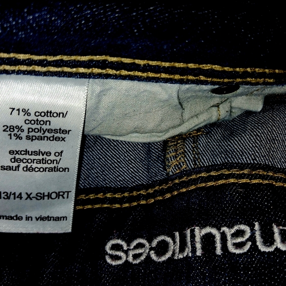 Maurices Jeans Size 13/14 Curvy Bootcut EUC - Picture 9 of 11